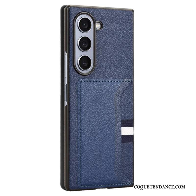 Coque Samsung Galaxy Z Fold 6 Tricolore Porte-Cartes