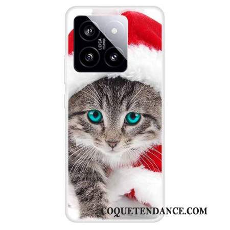 Coque Xiaomi 14 Chat Noël