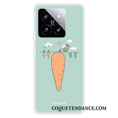 Coque Xiaomi 14 Radis et Lapin