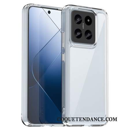 Coque Xiaomi 14 Transparente Boutons Électroplaqués