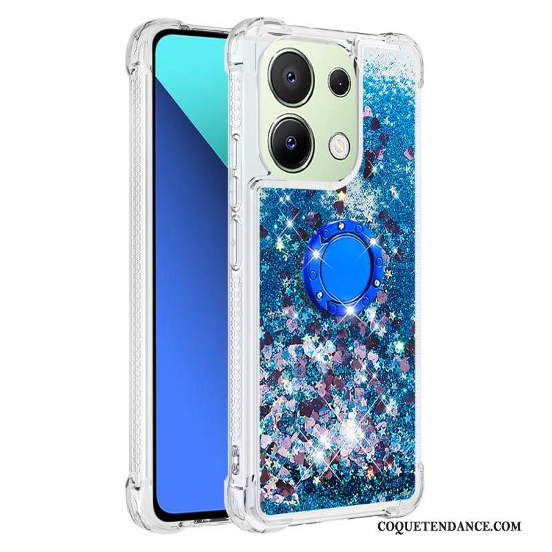 Coque Xiaomi Redmi Note 13 4G Anneau-Support Paillettes