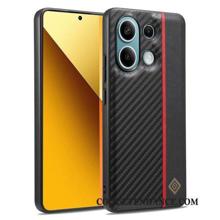 Coque Xiaomi Redmi Note 13 4G Texture de Fibre de Carbone LC.IMEEKE