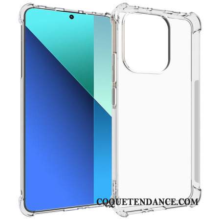 Coque Xiaomi Redmi Note 13 4G Transparente Coins Renforcés