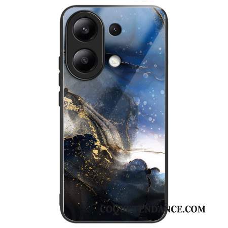 Coque Xiaomi Redmi Note 13 4G Verre Trempé Noir Bleu Doré