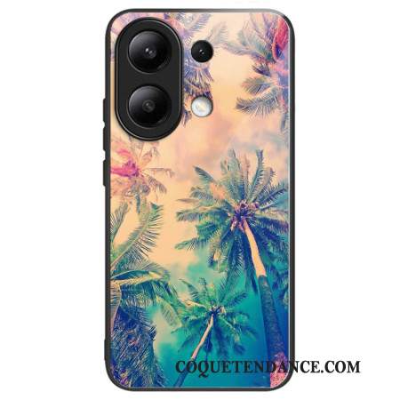 Coque Xiaomi Redmi Note 13 4G Verre Trempé Palmiers