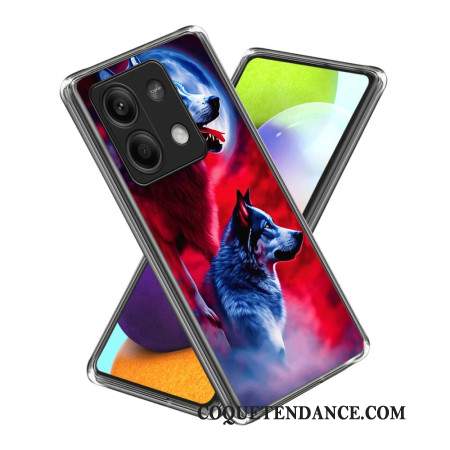 Coque Xiaomi Redmi Note 13 5G Loup à la Lune