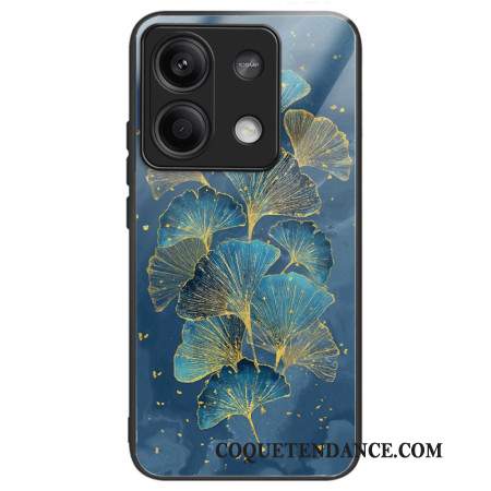 Coque Xiaomi Redmi Note 13 5G Verre Trempé Feuilles de Ginkgo