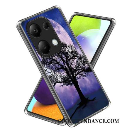 Coque Xiaomi Redmi Note 13 Pro 4G / Poco M6 Pro 4G Arbre et Lune