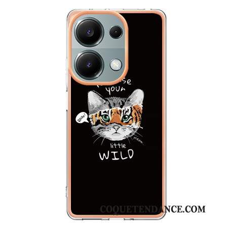 Coque Xiaomi Redmi Note 13 Pro 4G / Poco M6 Pro 4G Chat et Tigre