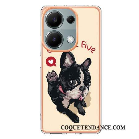 Coque Xiaomi Redmi Note 13 Pro 4G / Poco M6 Pro 4G Chien Give Me Five