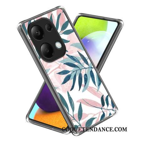 Coque Xiaomi Redmi Note 13 Pro 4G / Poco M6 Pro 4G Feuilles