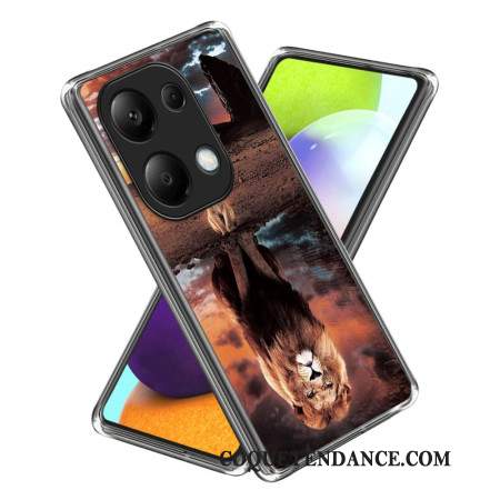 Coque Xiaomi Redmi Note 13 Pro 4G / Poco M6 Pro 4G Rêve de Lion