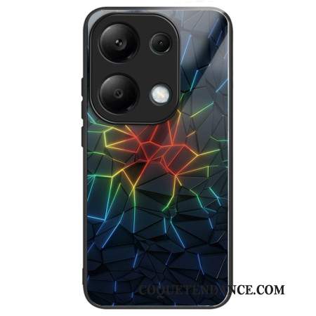 Coque Xiaomi Redmi Note 13 Pro 4G / Poco M6 Pro 4G Verre Trempé Géométrie