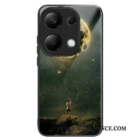 Coque Xiaomi Redmi Note 13 Pro 4G / Poco M6 Pro 4G Verre Trempé Homme à la Lune