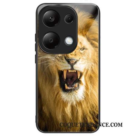 Coque Xiaomi Redmi Note 13 Pro 4G / Poco M6 Pro 4G Verre Trempé Lion