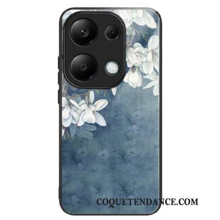 Coque Xiaomi Redmi Note 13 Pro 4G / Poco M6 Pro 4G Verre Trempé Magnolias