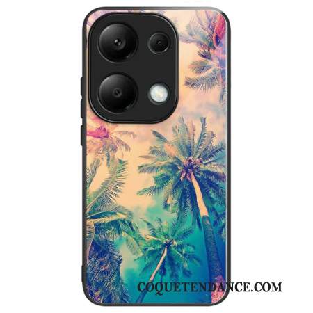 Coque Xiaomi Redmi Note 13 Pro 4G / Poco M6 Pro 4G Verre Trempé Palmiers