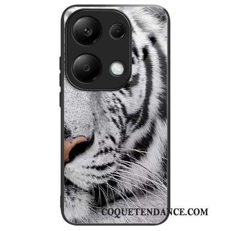 Coque Xiaomi Redmi Note 13 Pro 4G / Poco M6 Pro 4G Verre Trempé Tête de Tigre