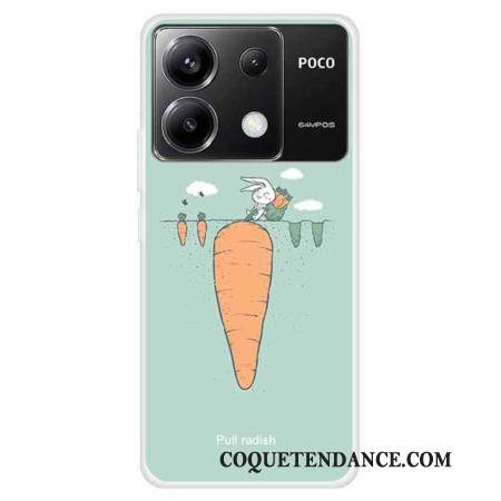 Coque Xiaomi Redmi Note 13 Pro 5G / Poco X6 5G Carottes et Lapin