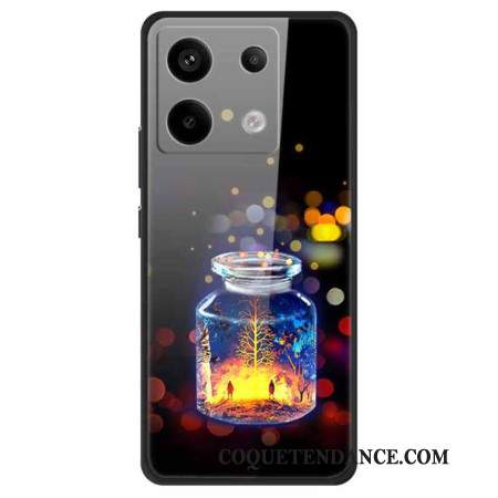 Coque Xiaomi Redmi Note 13 Pro 5G / Poco X6 5G -Verre Trempé Bouteille à Souhaits