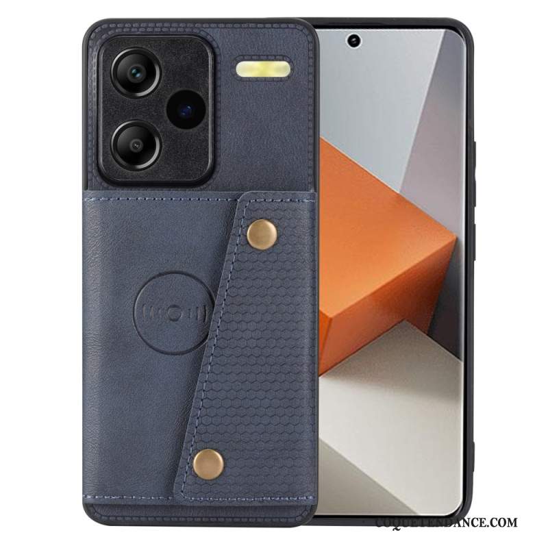 Coque Xiaomi Redmi Note 13 Pro Plus 5G avec Support et Porte-Cartes