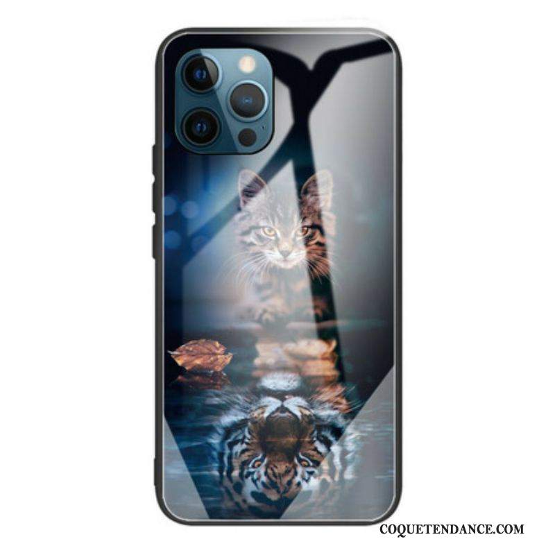 Coque iPhone 13 Pro Verre Trempé Mon Tigre