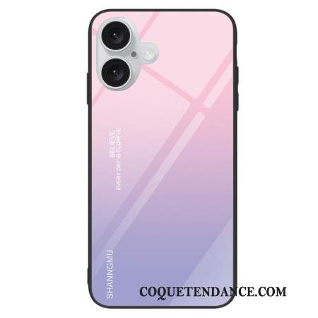 Coque iPhone 16 Dégradé Rose Violet