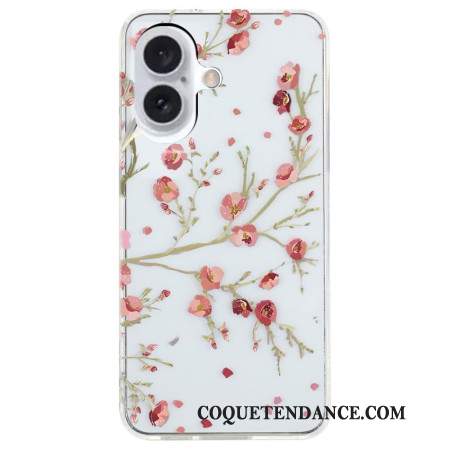 Coque iPhone 16 Fleurs