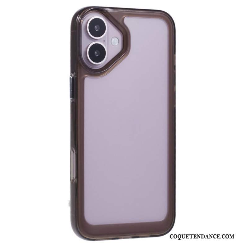 Coque iPhone 16 Hybride Transparente