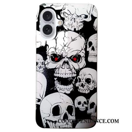 Coque iPhone 16 Plus Crânes