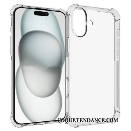 Coque iPhone 16 Plus Transparente Coins Renforcés