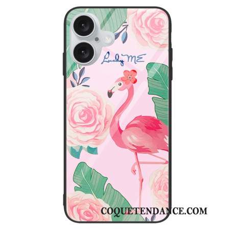 Coque iPhone 16 Plus Verre Trempé Oiseau