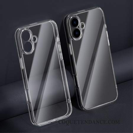 Coque iPhone 16 Plus Verre Trempé Transparente