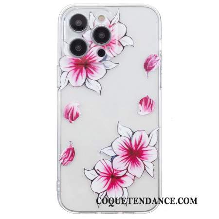 Coque iPhone 16 Pro Max Fleurs de Cerisier