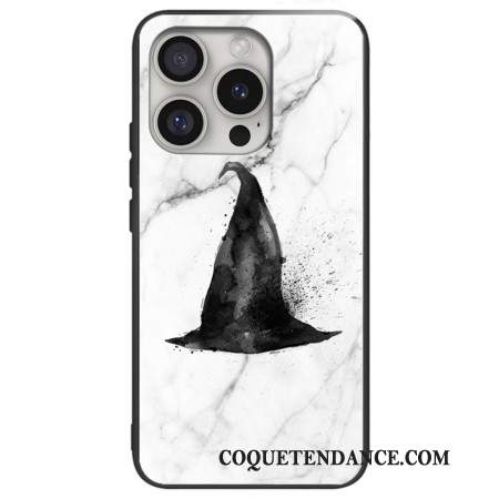 Coque iPhone 16 Pro Max Verre Trempé Chapeau