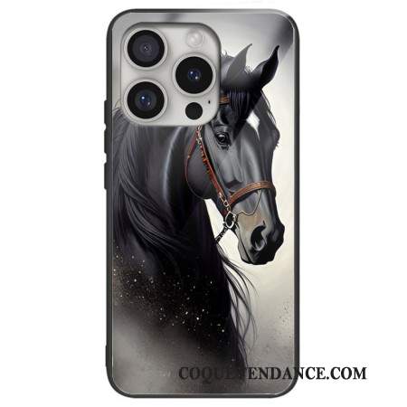 Coque iPhone 16 Pro Max Verre Trempé cheval