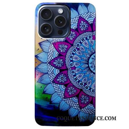 Coque iPhone 16 Pro Motif Mandala