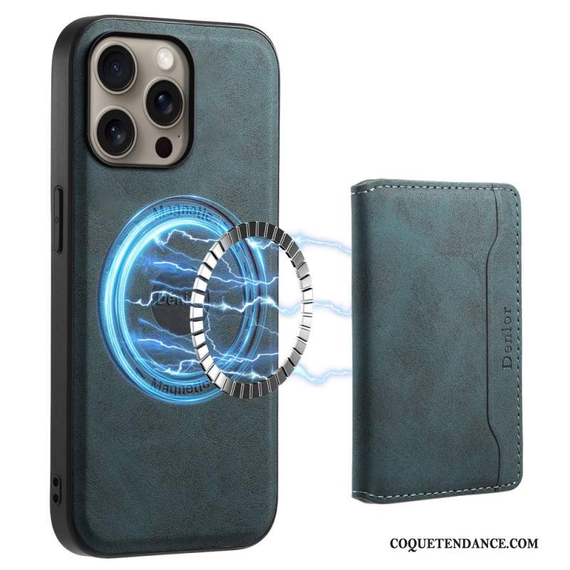 Coque iPhone 16 Pro Porte-Cartes Magnétique Détachable