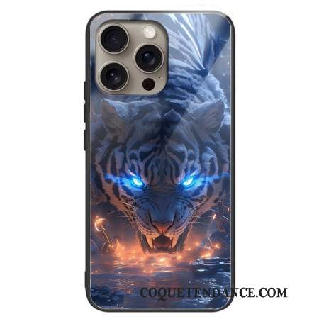 Coque iPhone 16 Pro Verre Trempé Tigre