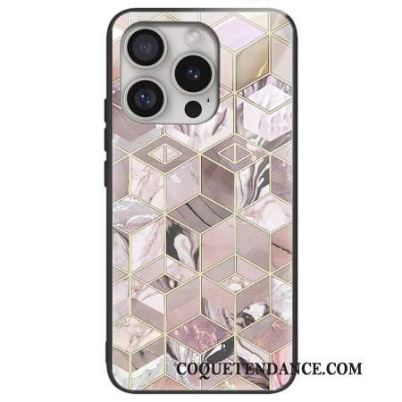 Coques iPhone 16 Pro Verre Trempé Blocs Marbre