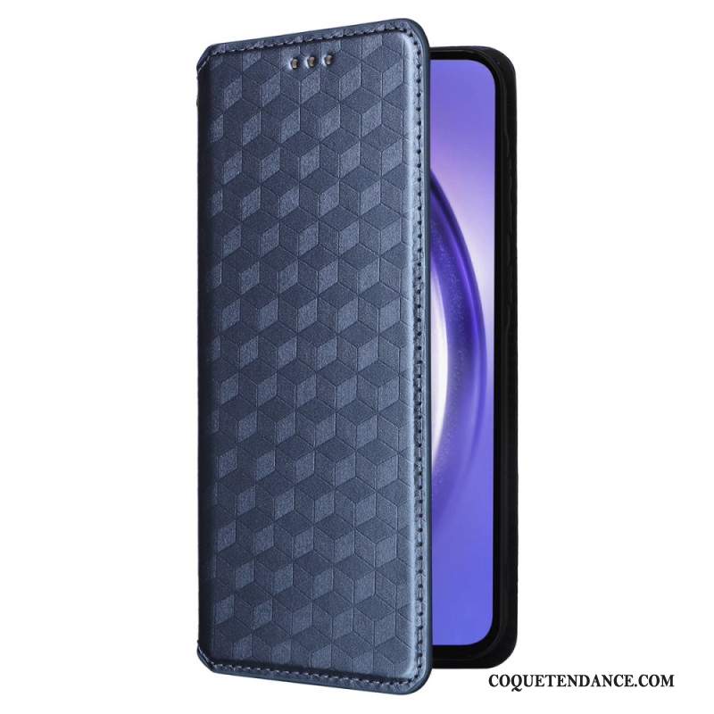 Flip Cover Samsung Galaxy A55 5G Losanges 3D