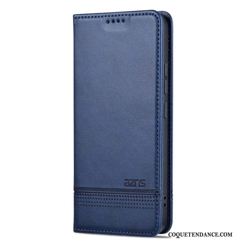 Flip Cover Xiaomi 14 Pro Simili Cuir AZNS