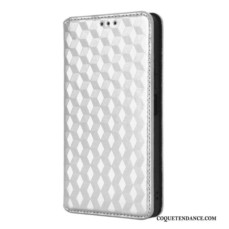 Flip Cover Xiaomi Redmi Note 12 4G Motif 3D