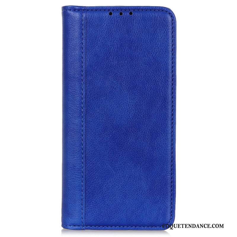 Flip Cover Xiaomi Redmi Note 13 4G Cuir Fendu