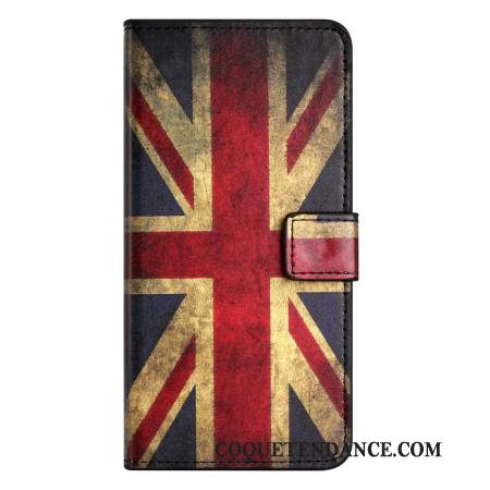 Housse Samsung Galaxy A15 5G Drapeau Anglais Vintage