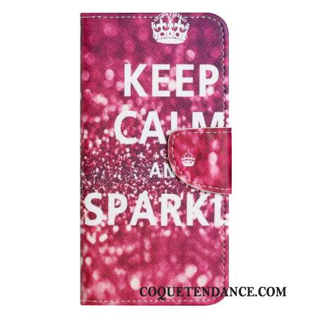 Housse Samsung Galaxy A16 4G / 5G Keep Calm And Sparkle