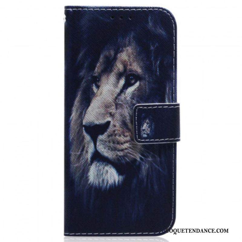 Housse Samsung Galaxy M53 5G Dreaming Lion