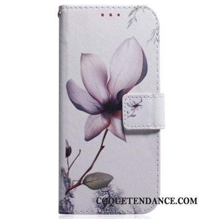 Housse Samsung Galaxy S24 5G Fleur Rose