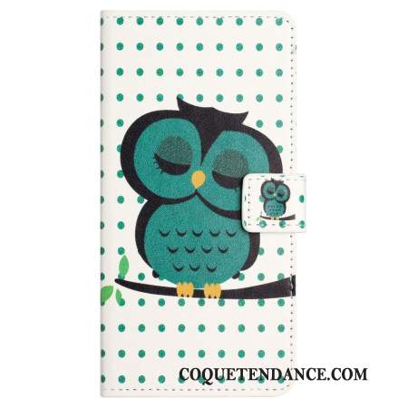 Housse Samsung Galaxy S24 FE Hibou Endormi