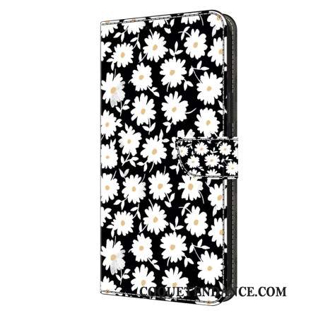 Housse Samsung Galaxy S24 Plus 5G Motif Floral à Lanière